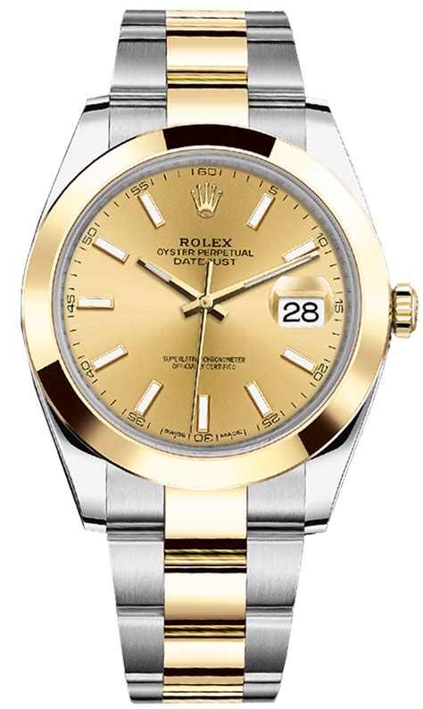 rolex or et acier homme|Montre Rolex Datejust 41 : acier Oystersteel et or gris .